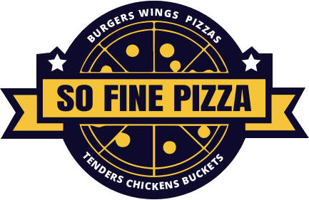So Fine Pizza logo